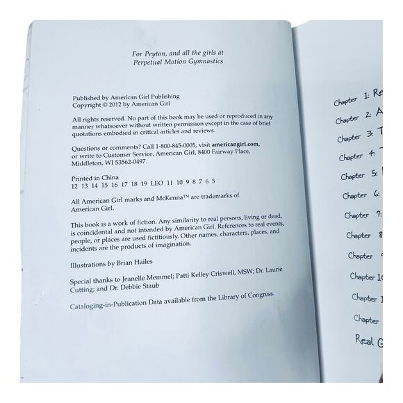 American Girl Of The Year MCKENNA MEET BOOK 2012 Mary Casanova Book 1 Paperback - Picture 3 of 4